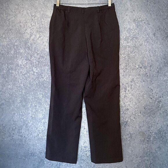 Sag Harbor Pinstripe Slacks, Size 8P - Picture 3 of 4